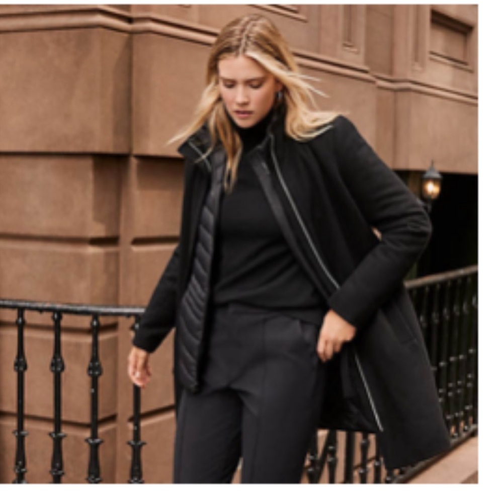 Lands End 10P petite wool car coat. WORN ONCE only bought last winter